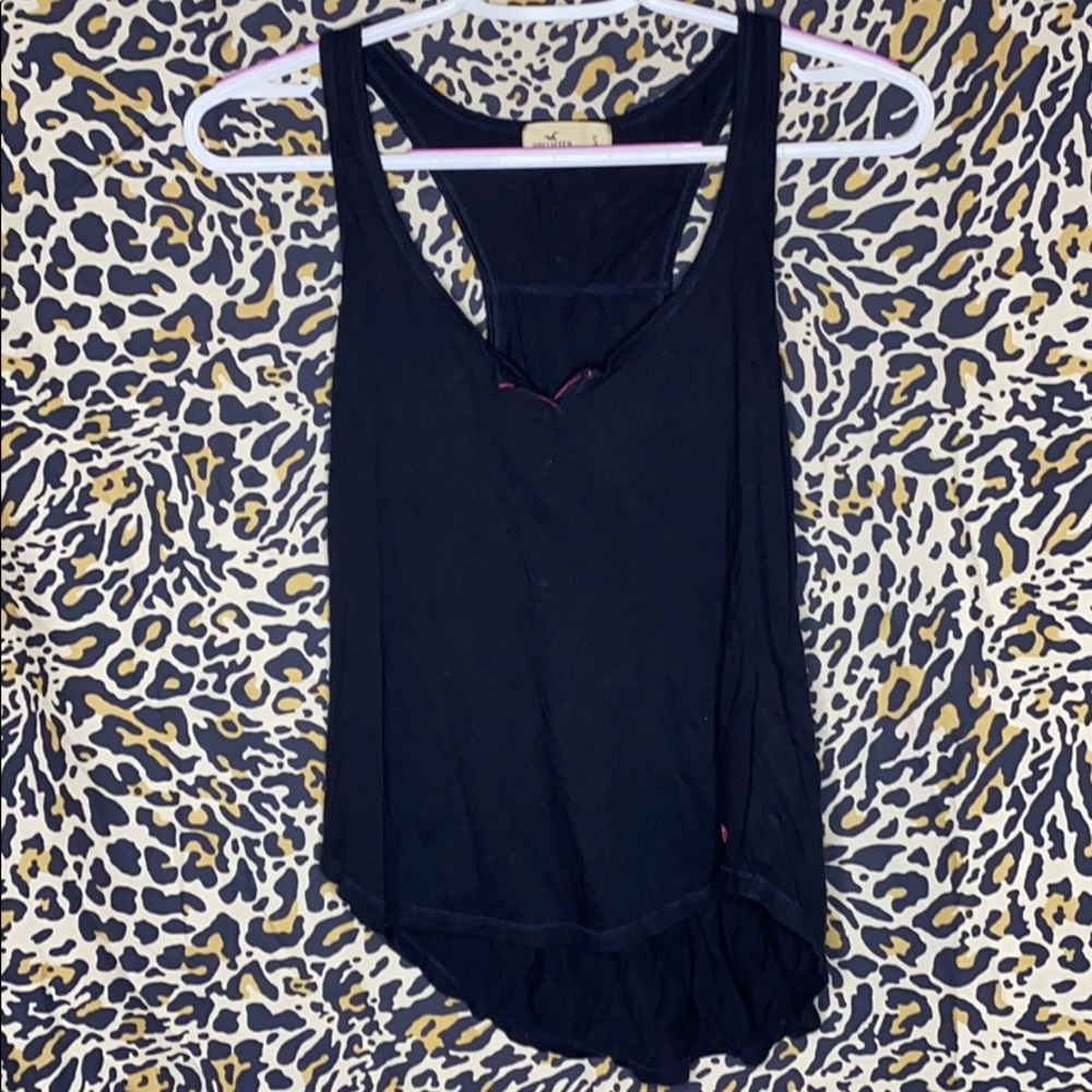 Dark blue tank top
